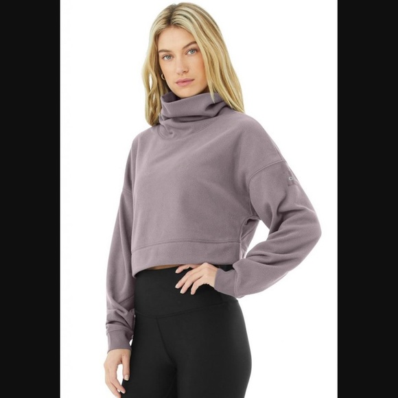 Alo Yoga Cropped Warm Up Pullover - Picture 7 of 7